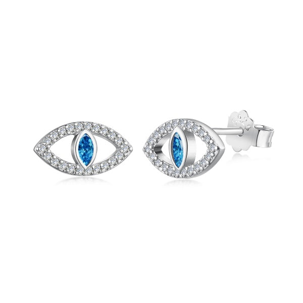 Evil eye studs